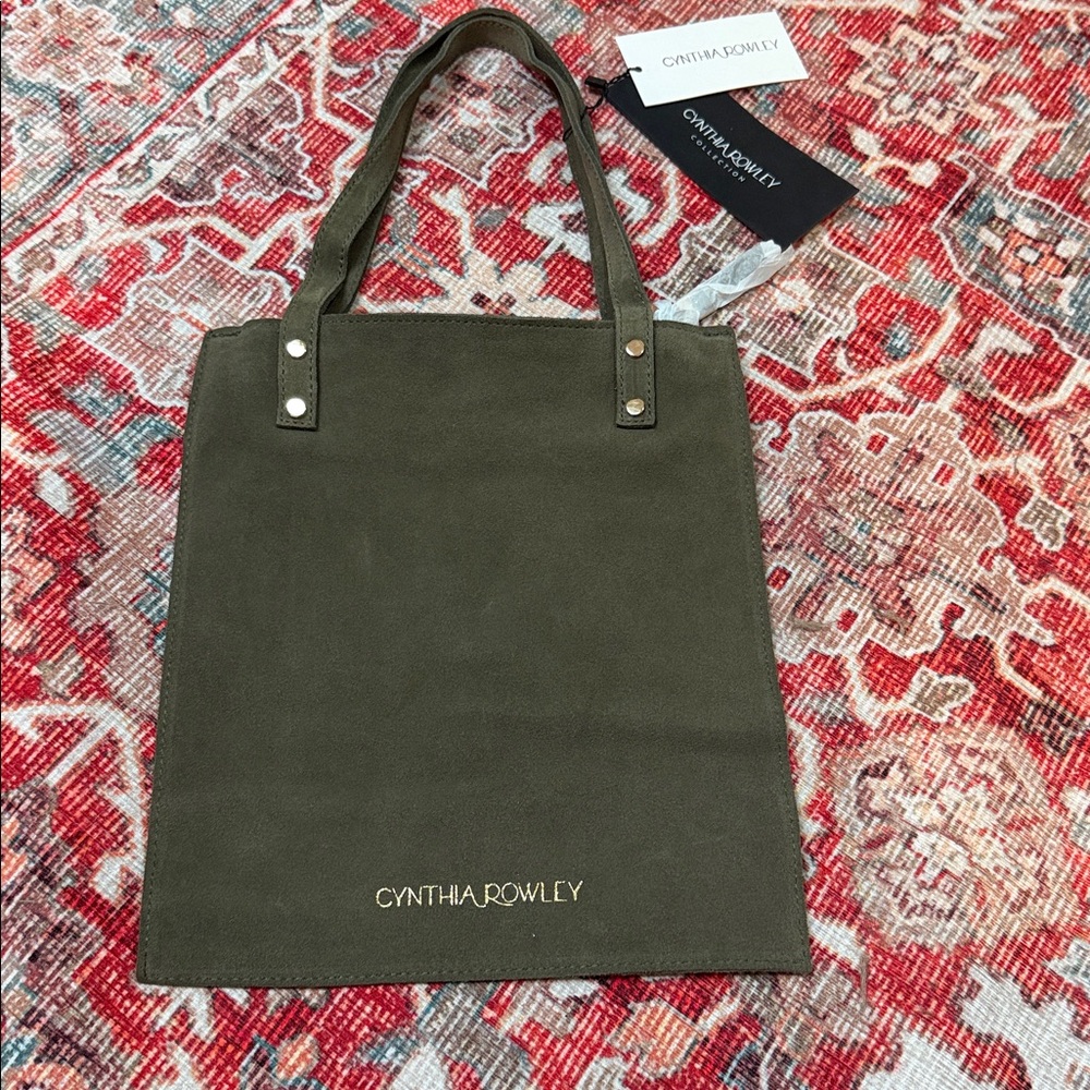 Suede Cynthia Rowley mini tote